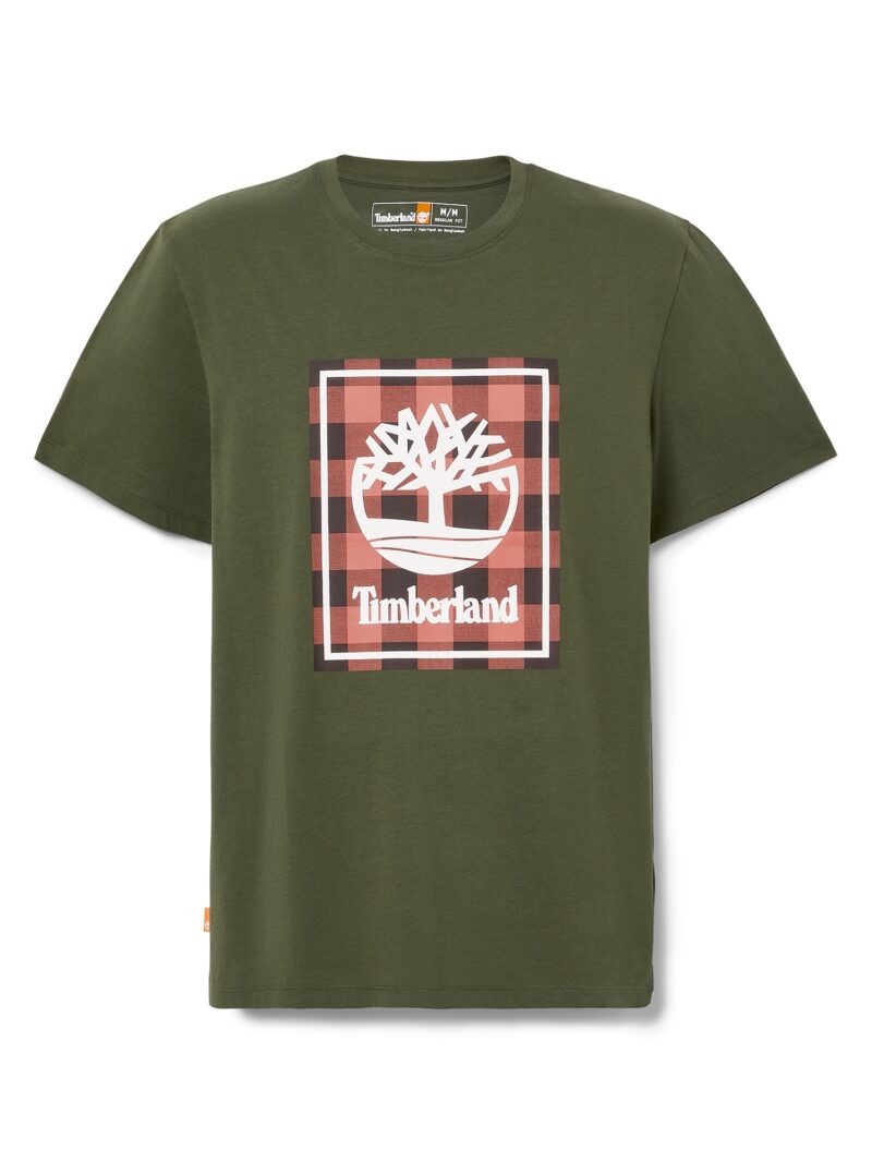 TIMBERLAND Tricou 'Buffalo'  verde închis / mai multe culori