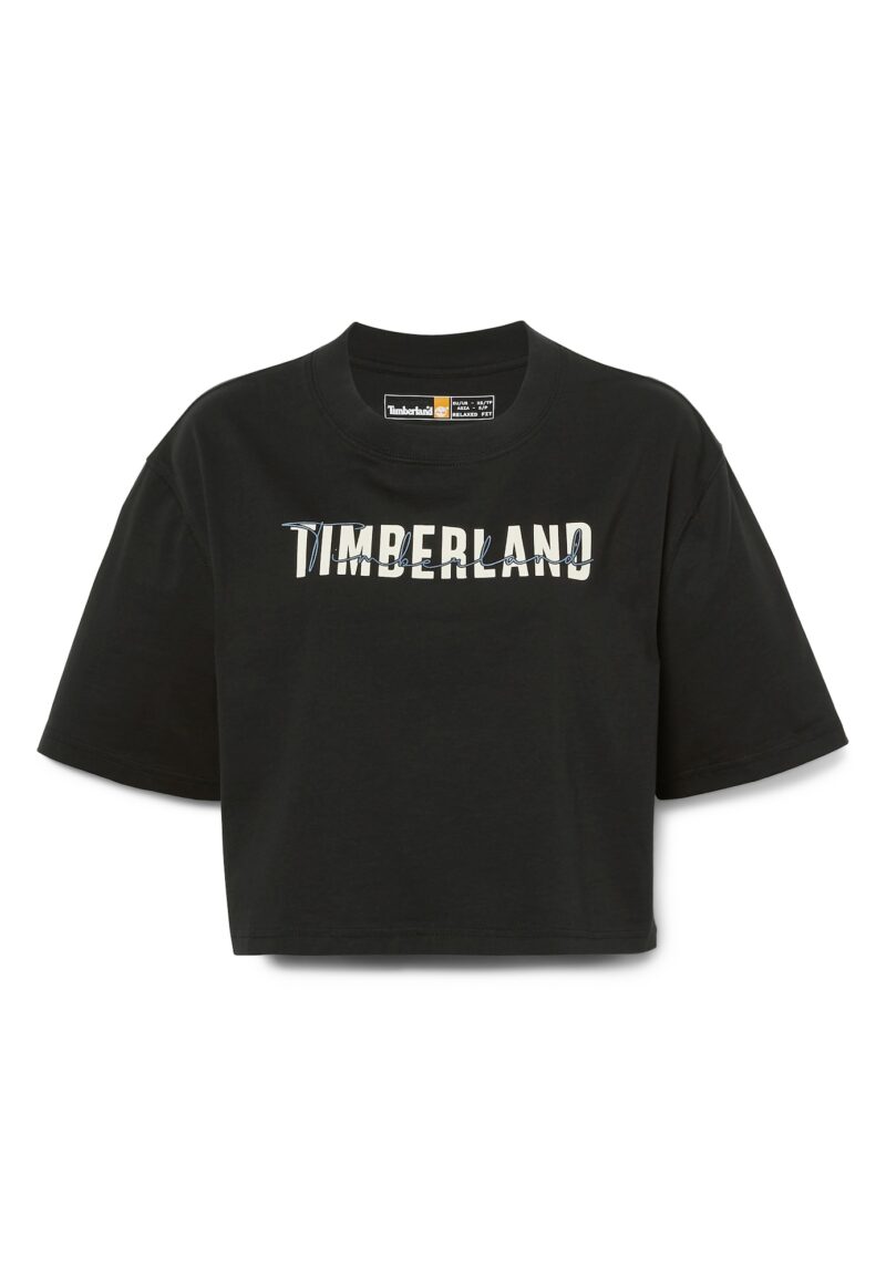 TIMBERLAND Tricou  albastru deschis / negru / alb