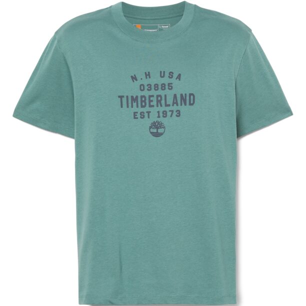 TIMBERLAND Tricou  bleumarin / verde jad