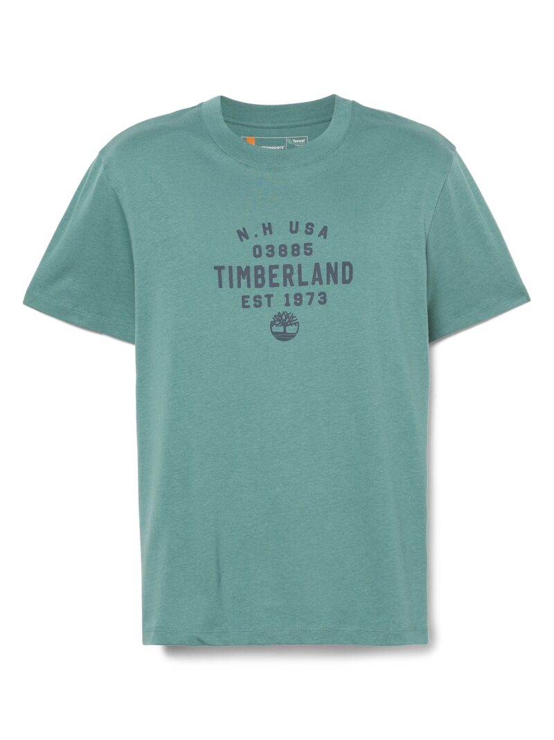 TIMBERLAND Tricou  bleumarin / verde jad