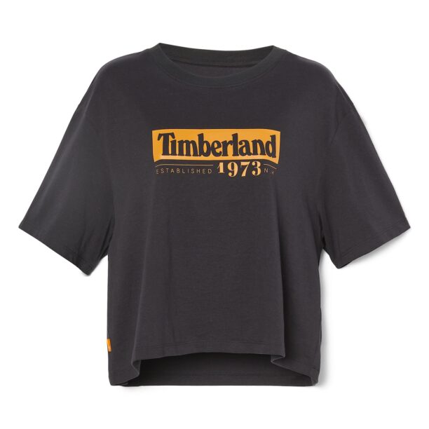 TIMBERLAND Tricou  galben miere / negru