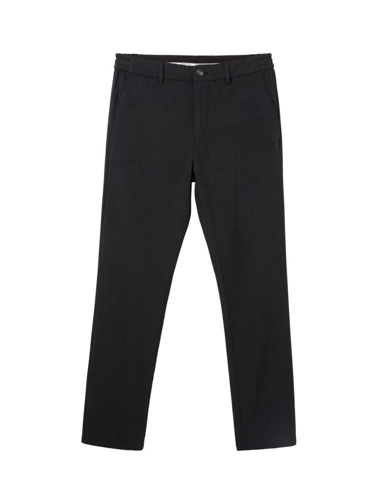 TOM TAILOR Pantaloni eleganți  negru