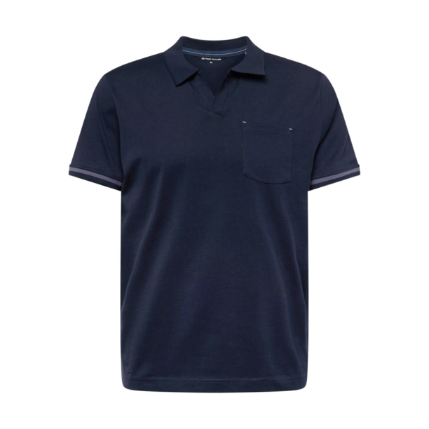 TOM TAILOR Tricou  albastru marin / albastru porumbel