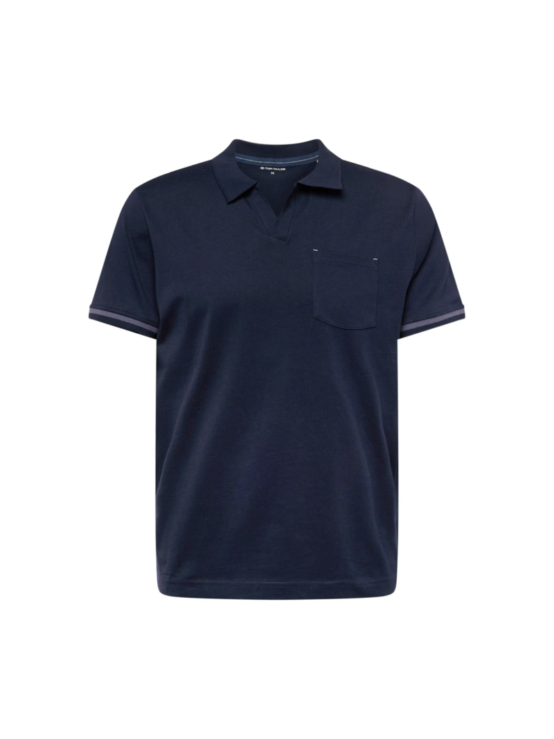 TOM TAILOR Tricou  albastru marin / albastru porumbel