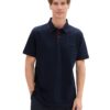 TOM TAILOR Tricou  bleumarin / roșu bordeaux