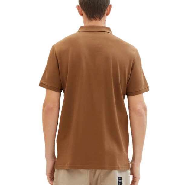 TOM TAILOR Tricou  maro caramel preţ