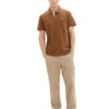 TOM TAILOR Tricou  maro caramel