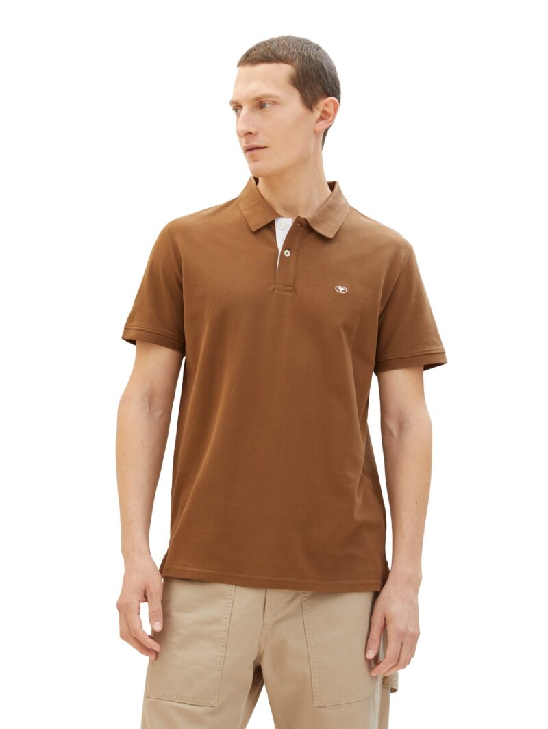 Cumpăra TOM TAILOR Tricou  maro caramel