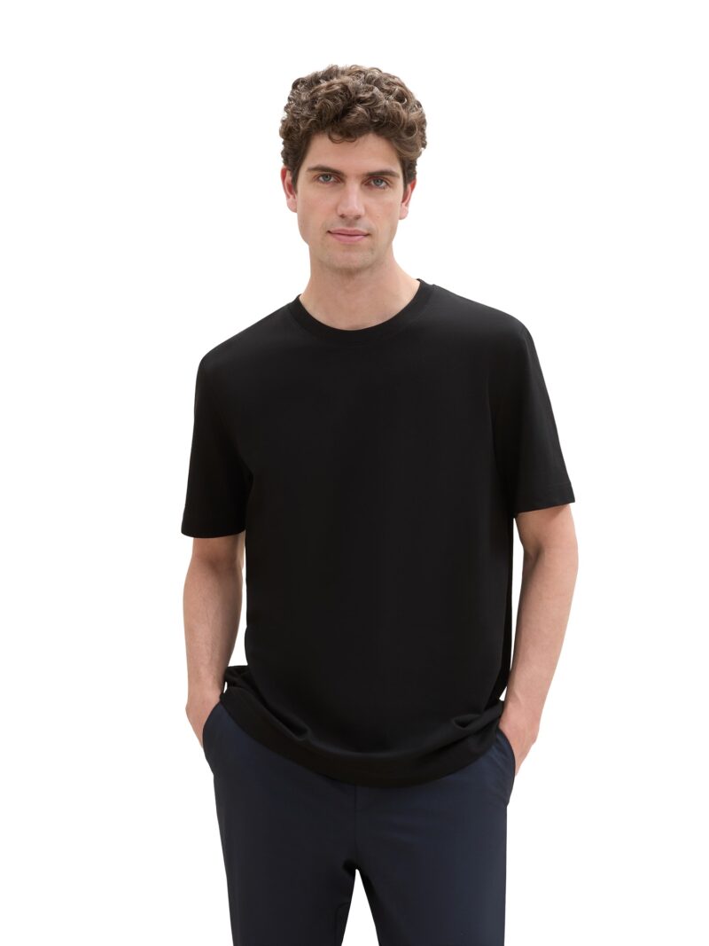 TOM TAILOR Tricou  negru