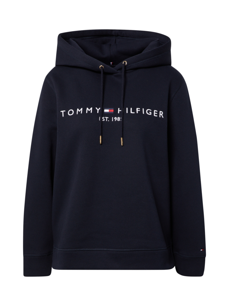 TOMMY HILFIGER Bluză de molton  albastru marin / albastru noapte / roșu / alb