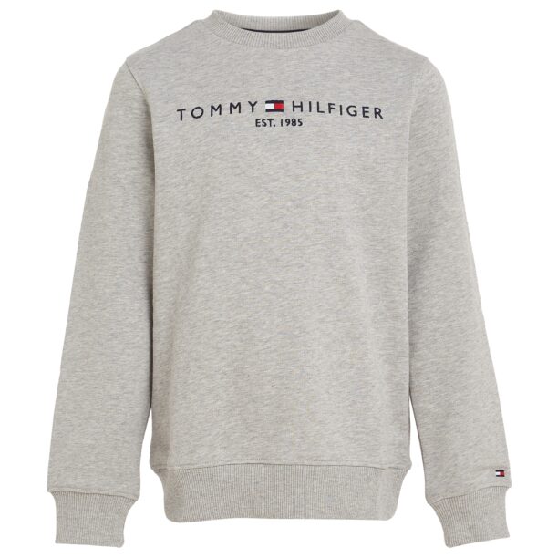 TOMMY HILFIGER Bluză de molton  albastru noapte / gri amestecat / roșu / alb