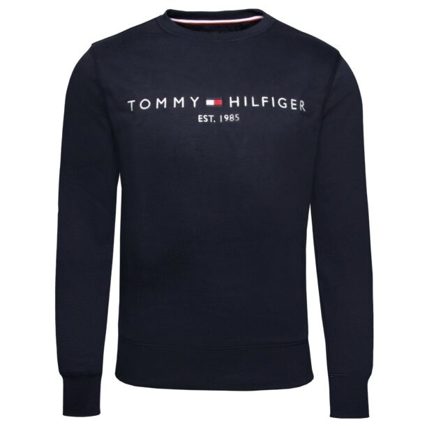 TOMMY HILFIGER Bluză de molton  albastru noapte / roșu / alb