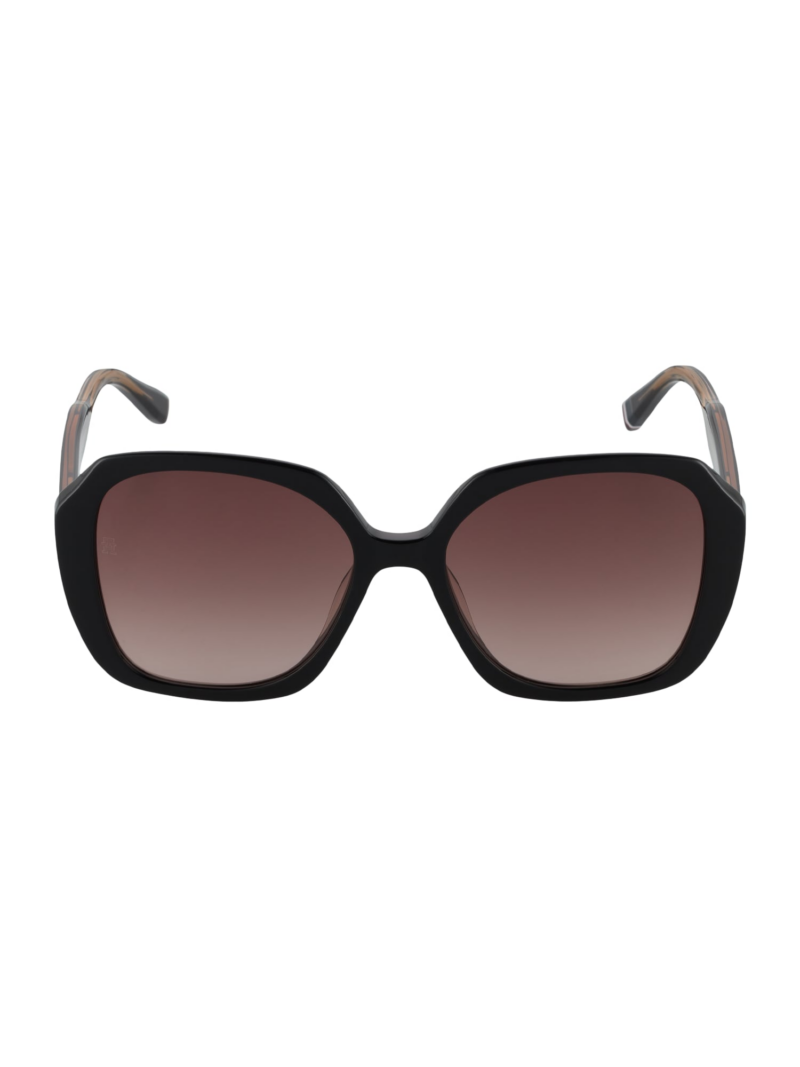 TOMMY HILFIGER Ochelari de soare  auriu / negru