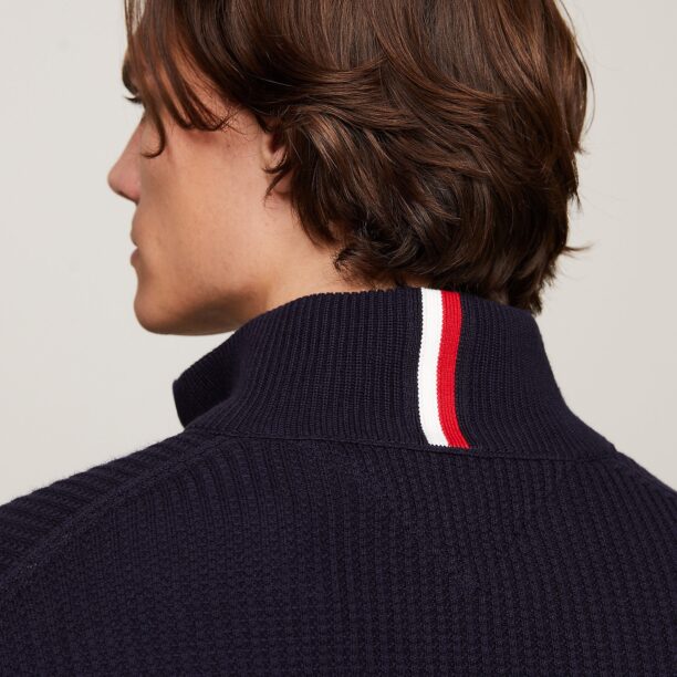 TOMMY HILFIGER Pulover  albastru / alb preţ