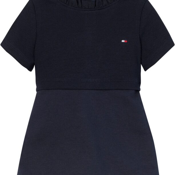 TOMMY HILFIGER Rochie 'Essential'  bleumarin / roșu / alb