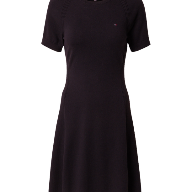 TOMMY HILFIGER Rochie tricotat  bleumarin / alb