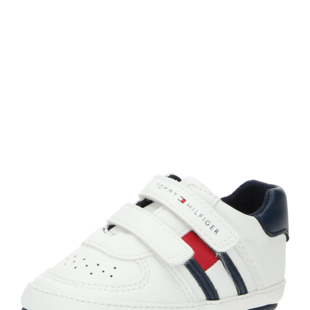 TOMMY HILFIGER Sneaker  albastru noapte / roșu / alb murdar