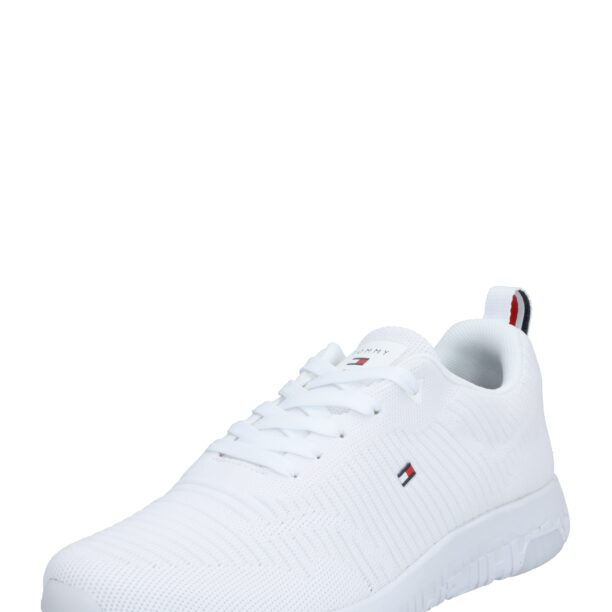 TOMMY HILFIGER Sneaker low 'Corporate'  bleumarin / roșu / alb