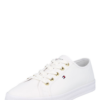 TOMMY HILFIGER Sneaker low 'Foxie'  bleumarin / roșu / alb