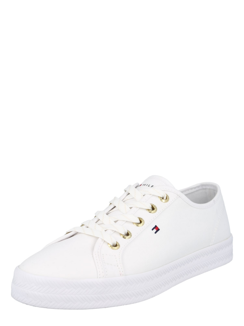 TOMMY HILFIGER Sneaker low 'Foxie'  bleumarin / roșu / alb