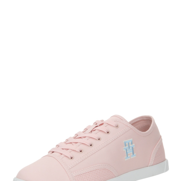 TOMMY HILFIGER Sneaker low  albastru deschis / rosé / alb