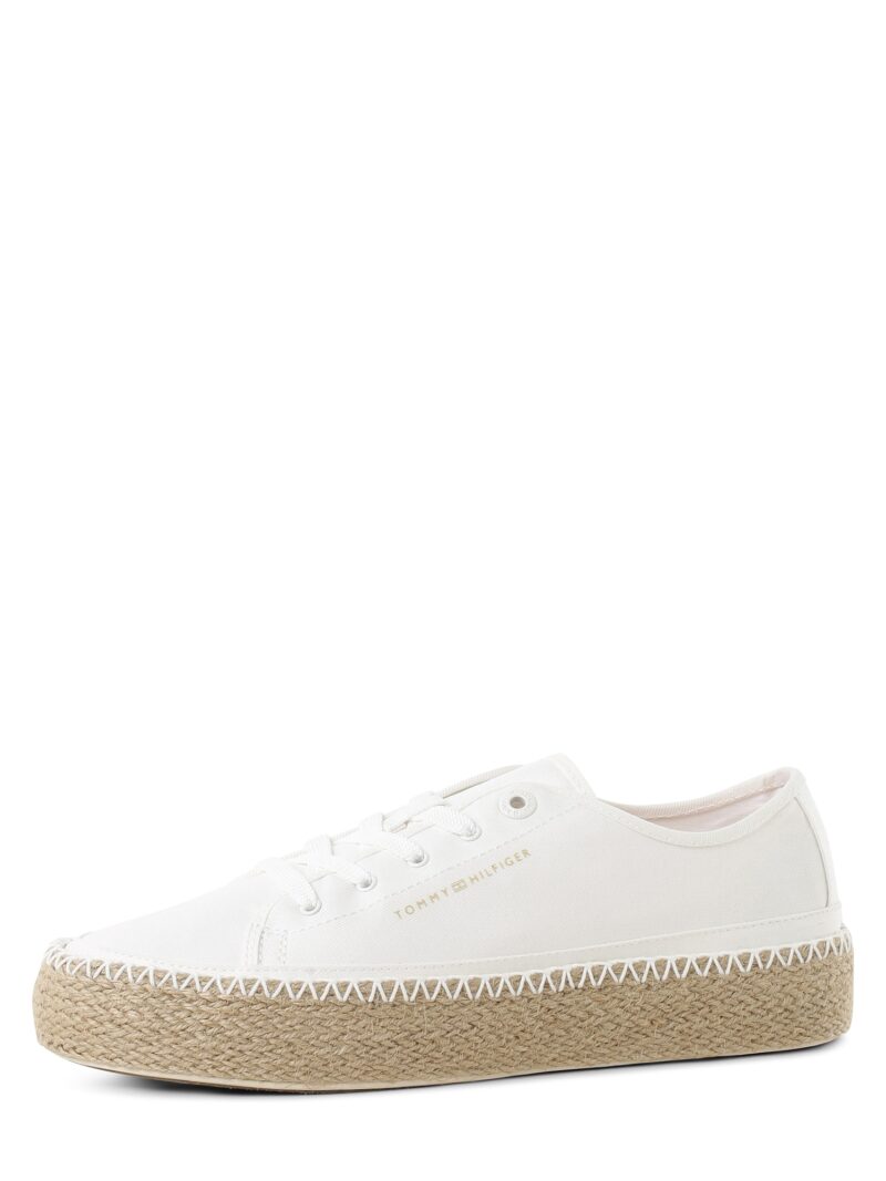 TOMMY HILFIGER Sneaker low  ecru / auriu / alb