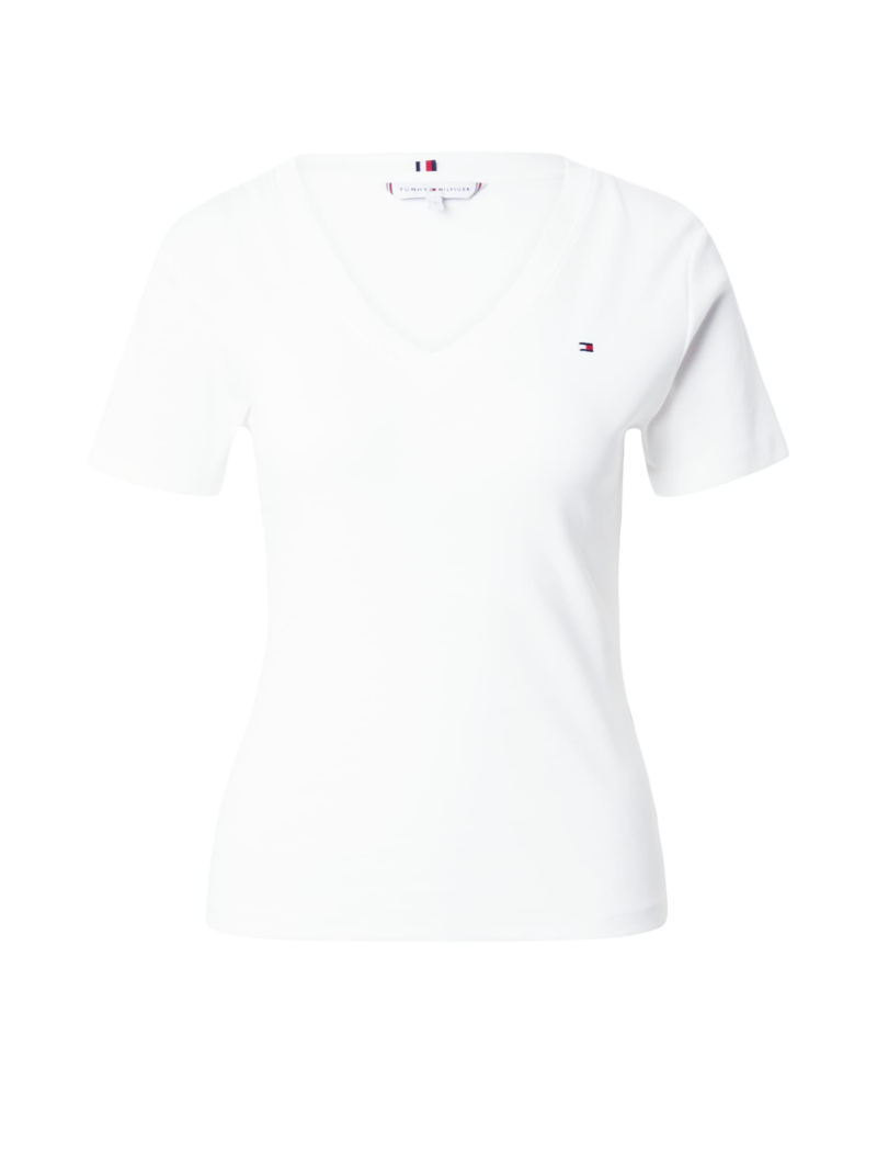 TOMMY HILFIGER Tricou 'Cody'  bleumarin / roșu / alb