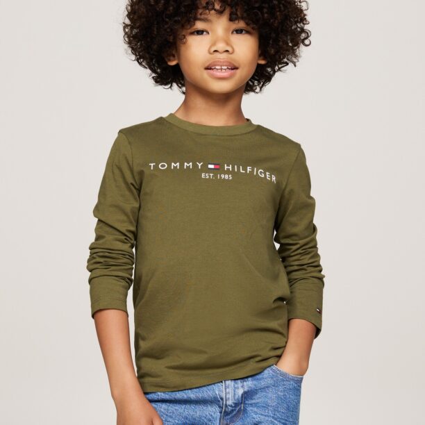 Preţ TOMMY HILFIGER Tricou 'ESSENTIAL'  oliv / roșu / negru / alb