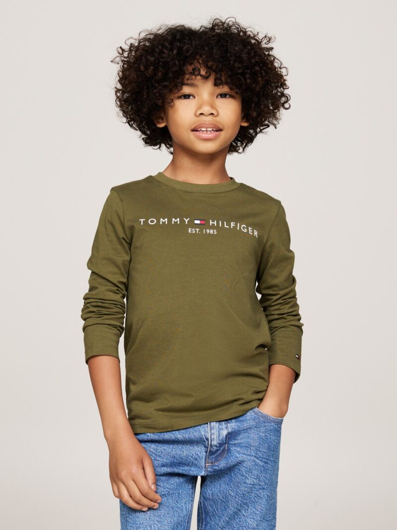 Preţ TOMMY HILFIGER Tricou 'ESSENTIAL'  oliv / roșu / negru / alb