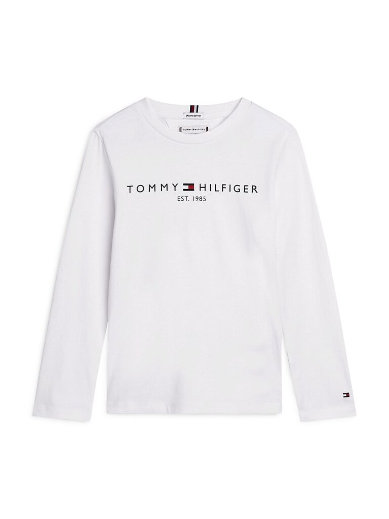 TOMMY HILFIGER Tricou 'Essential'  albastru închis / roșu / alb