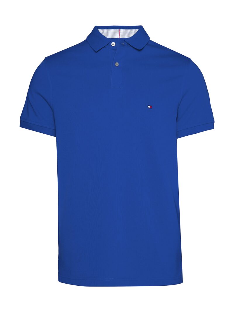 TOMMY HILFIGER Tricou  albastru / bleumarin / roșu / alb