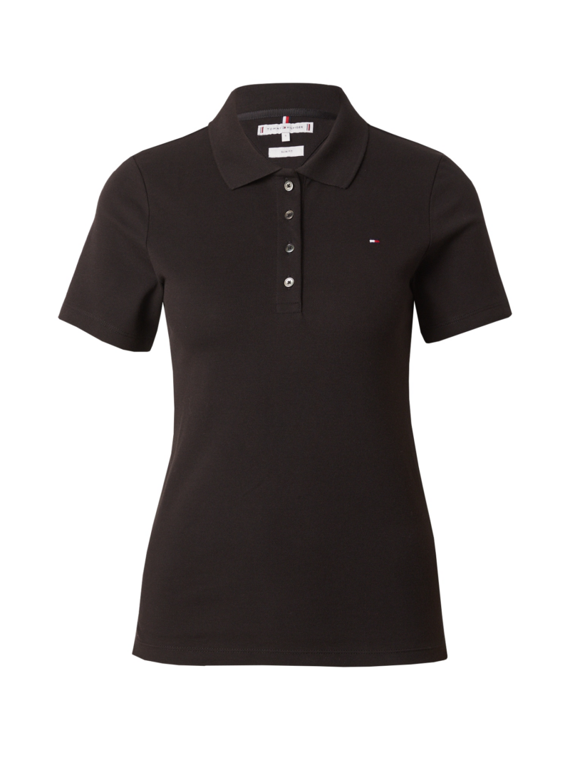 TOMMY HILFIGER Tricou  albastru închis / roșu / negru / alb