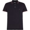 TOMMY HILFIGER Tricou  albastru marin / roșu / alb