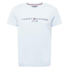 TOMMY HILFIGER Tricou  bleumarin / albastru deschis / roșu / alb