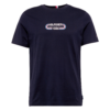 TOMMY HILFIGER Tricou  bleumarin / albastru deschis / roz deschis / alb