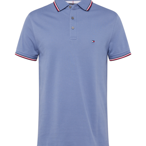 TOMMY HILFIGER Tricou  bleumarin / albastru porumbel / roșu / alb