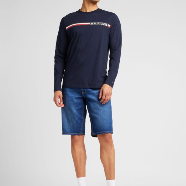 TOMMY HILFIGER Tricou  bleumarin / roșu / alb preţ