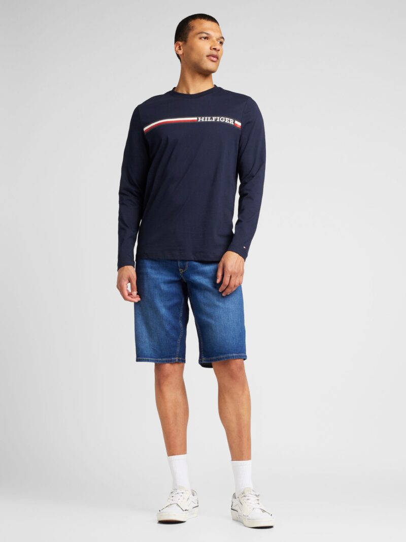 TOMMY HILFIGER Tricou  bleumarin / roșu / alb preţ