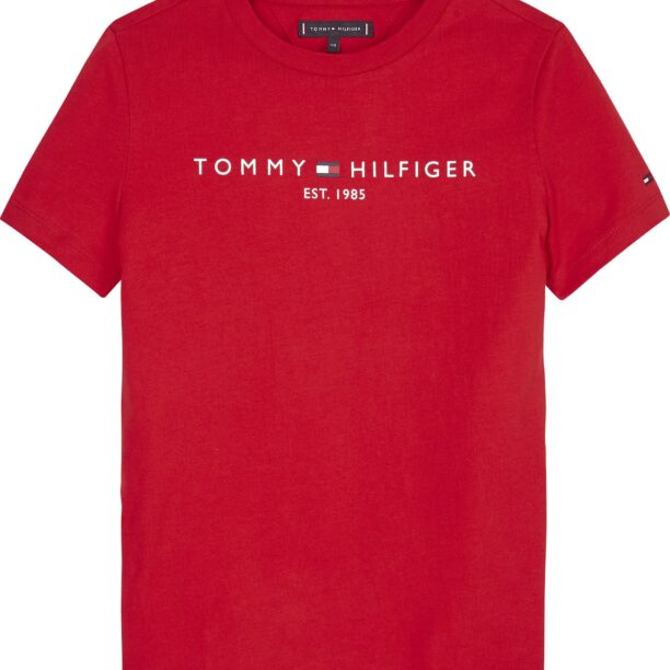 TOMMY HILFIGER Tricou  bleumarin / roșu / alb