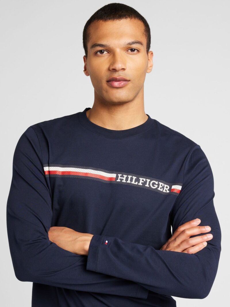 Cumpăra TOMMY HILFIGER Tricou  bleumarin / roșu / alb