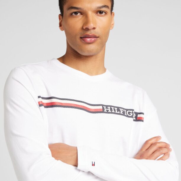 Cumpăra TOMMY HILFIGER Tricou  bleumarin / roșu / alb