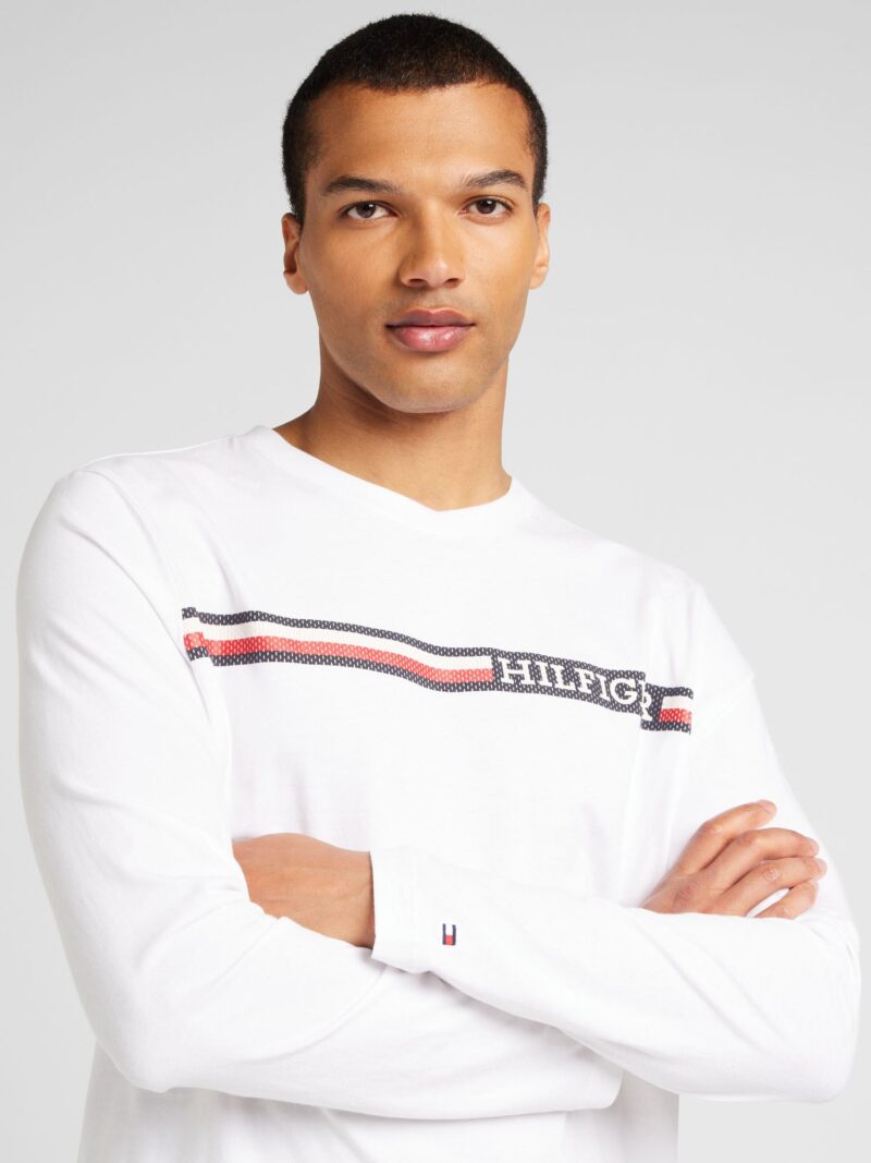 Cumpăra TOMMY HILFIGER Tricou  bleumarin / roșu / alb