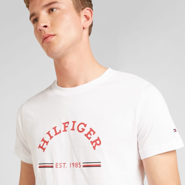 Preţ TOMMY HILFIGER Tricou  bleumarin / roșu / alb