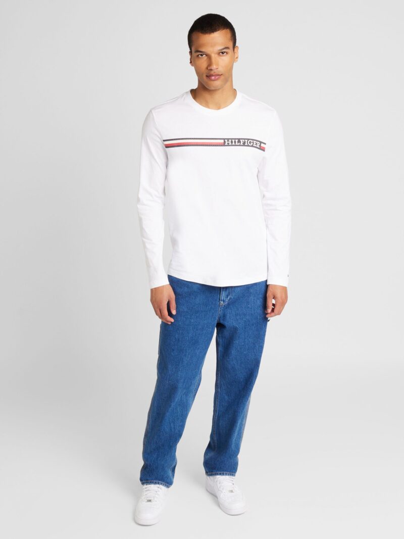 Preţ TOMMY HILFIGER Tricou  bleumarin / roșu / alb