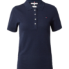 TOMMY HILFIGER Tricou  bleumarin / roșu / alb