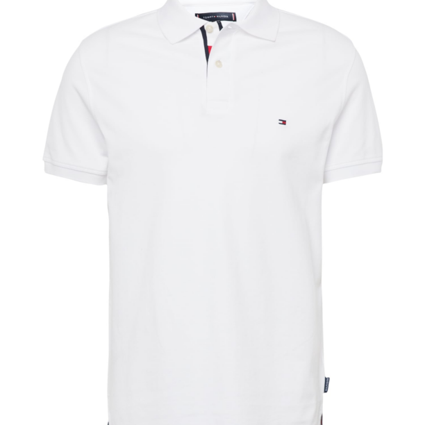 TOMMY HILFIGER Tricou  bleumarin / roșu intens / alb