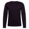 TOMMY HILFIGER Tricou  bleumarin / roșu / negru / alb