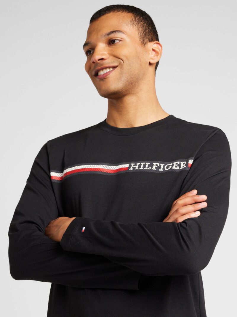 Preţ TOMMY HILFIGER Tricou  bleumarin / roșu / negru / alb