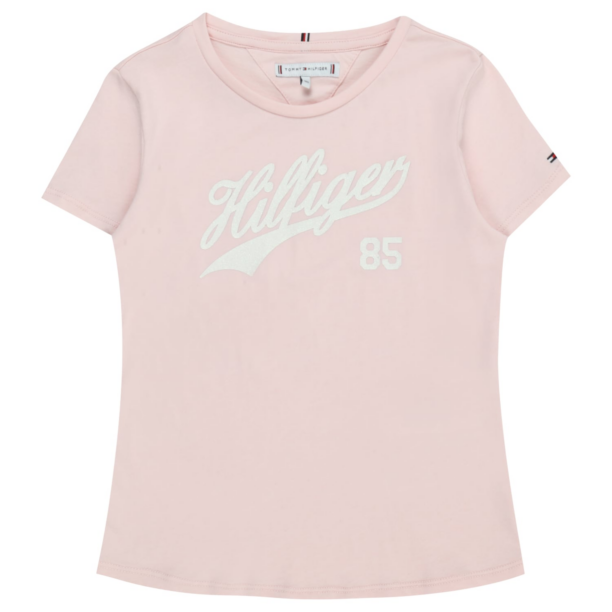 TOMMY HILFIGER Tricou  rosé / alb