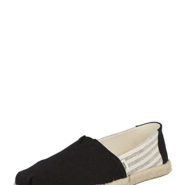 TOMS Espadrile 'ALPARGATA ROPE'  albastru închis / negru / alb